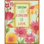 Painted Daisy Verse - Cross Stitch Pattern