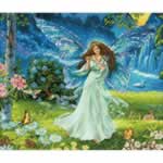 Spring Fairy - Cross Stitch 