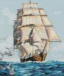 Clipper Ship Voyage - Cross Stitch Pattern