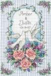 Loving Doves Wedding Record - Cross Stitch Pattern