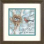 Robins Nest - Cross Stitch Pattern