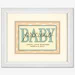 Sweet Baby Birth Record - Cross Stitch