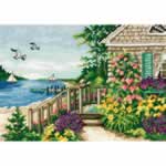 Bayside Cottage - Cross Stitch Pattern