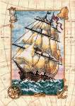 Voyage at Sea - Cross Stitch
