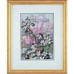 Chickadees in Spring - Cross Stitch Pattern