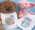 Cute Baby Bibs - Cross Stitch Pattern