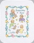 Someone New Baby Quilt - Cross Stitch Pattern