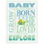 About Boys Birth Record - Cross Stitch 