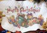 Christmas Bears Quilt - Cross Stitch