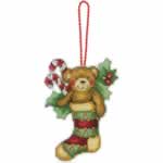 Bear Ornament - Cross Stitch