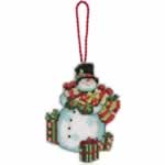 Snowman Ornament - Cross Stitch Pattern