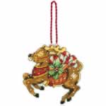 Reindeer Ornament - Cross Stitch Pattern