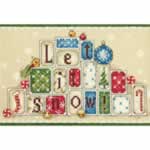 Let it Snow - Cross Stitch Pattern