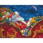 Santas Midnight Ride - Cross Stitch Pattern