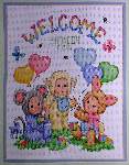 Costumed Babies Birth Record - Cross Stitch Pattern
