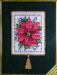 Poinsettia Elegance - Cross Stitch Pattern