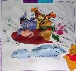Sledding Pooh and Friends - Cross Stitch Pattern