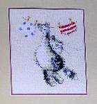 Purr-pendicular - Cross Stitch Pattern