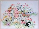 Garden Bench - Cross Stitch Pattern
