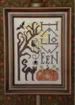 Halloween Screen - Cross Stitch Pattern