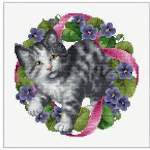 Flowercat Gino - Cross Stitch Pattern