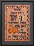 Halloween Luck - Cross Stitch Pattern