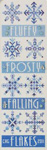 Flakes - Cross Stitch Pattern