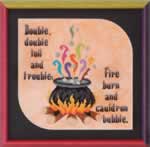 Toil and Trouble - Cross Stitch Pattern
