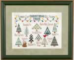 The Christmas Tree Lot - Cross Stitch Pattern
