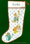 Peter Rabbit Stocking - Cross Stitch
