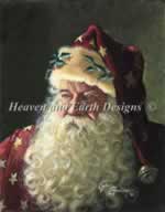 Portrait of Father Xmas - Cross Stitch Pattern