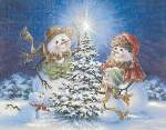 The Snow Family - Cross Stitch Pattern