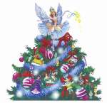 The Christmas Fairy - Cross Stitch Pattern