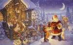 Santa Claus at the North Pole - Cross Stitch Pattern