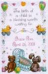 Baby Blessing - Cross Stitch Pattern