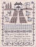 Happiness Blessing - Cross Stitch 