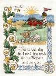 Rejoice and Be Glad - Cross Stitch 