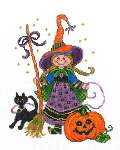 Witch Cutie - Cross Stitch Pattern