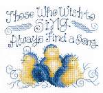 Find a Song - Cross Stitch Pattern