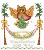 Baby Owl Birth - Cross Stitch Pattern