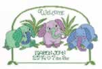 Baby Elephant Birth - Cross Stitch Pattern