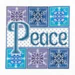 Peace Snowflakes - Cross Stitch Pattern