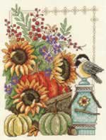 Fall Basket - Cross Stitch Pattern