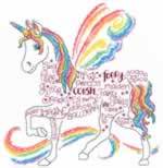 Rainbow Unicorn - Cross Stitch Pattern