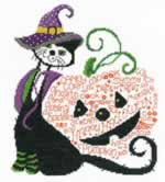 Halloween Kit Kat - Cross Stitch Pattern