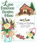 Country Wedding - Cross Stitch Pattern