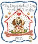 Best Dog in the World - Cross Stitch Pattern