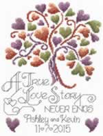 Love Story Wedding - Cross Stitch Pattern