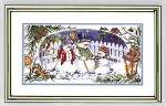 Snow Trio - Cross Stitch Pattern