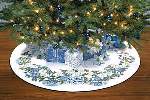 Winter White Treeskirt - Cross Stitch Pattern